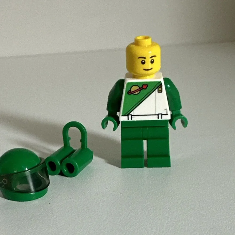 Green Futuron Statue cty0582 City Square Classic Space LEGO® Minifigure Figure